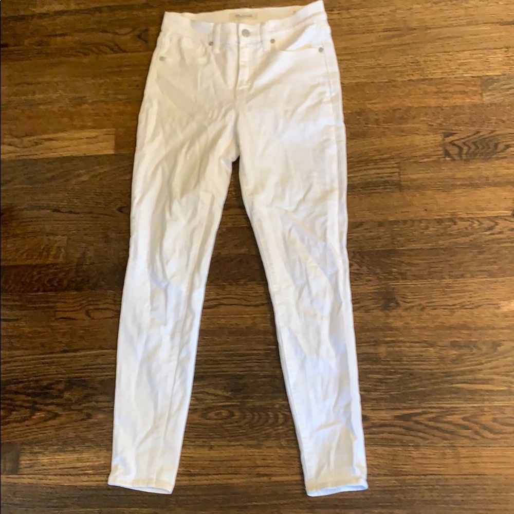 Madewell White Jeans